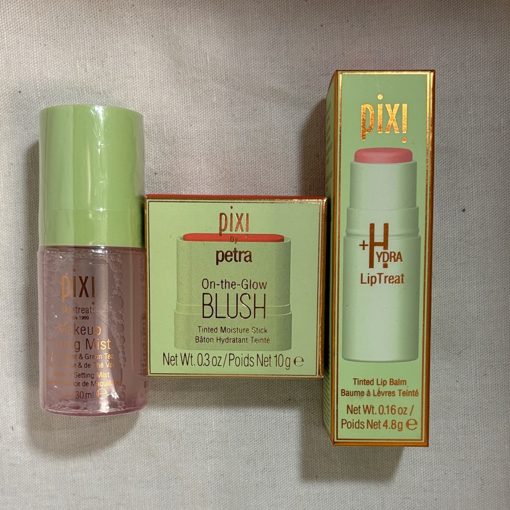 Pixi Makeup Fixing Mist and On-the-Glow Blush Set